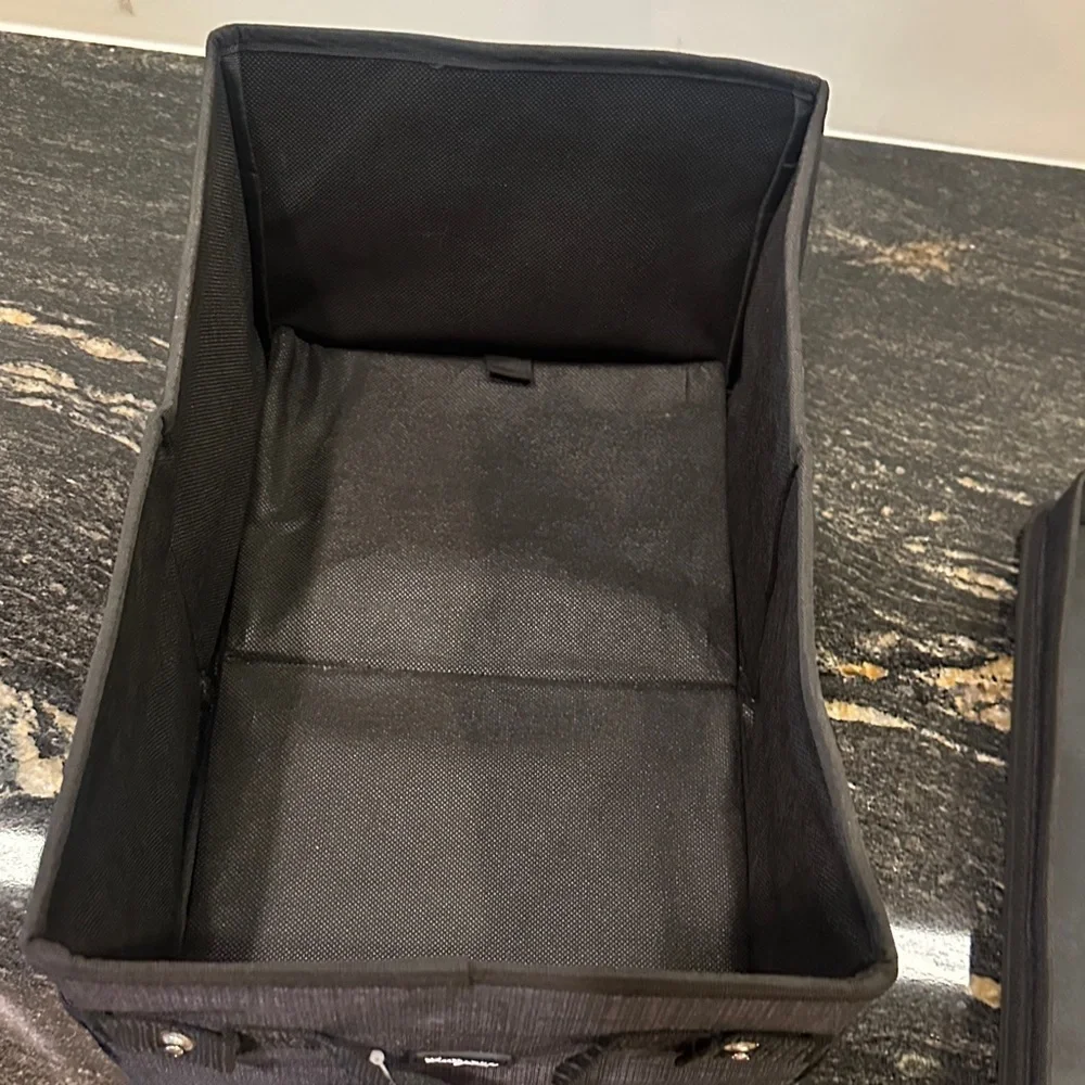 Thirty-One Flip-Top Organizing Bin - Black